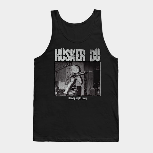 Husker Du // Candy Apple Vintage BW Tank Top by Sal.Priadi